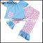 Wholesale Cotton Chevron Children's Short-sleeved Suit