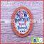Customized PU round leather patches