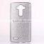 Bling bling Silver bumper back case for LG G4