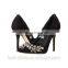 Hot!!Sexy lady's high heels with bling-bling sequins upper new original design high heel shoes