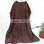 Pure color cotton material poncho towel for holiday gift hooded towel