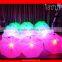 Rainbow flash LED umbrella