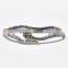 Fashionable personalized punk exaggerated snake palm bangle