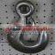 G80 eye sling hook with safety latch,forged eye hook for chain