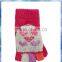 young girls queen of heart fairisle capped knitted glove half finger glove