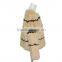 Women classic fur jacket rabbit khaki fur jacket KZ14130