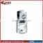 Aluminium Chrome plated Glass shower door stabilizer support tube bar intermedia vertical swival glass clamp