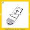 High grade small engraved stainless steel money clip