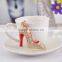 Sexy high heels metal keychain decoration for women bags