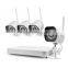 720P easy configurations WiFi NVR kits