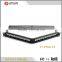 LY-PP6A-19 RJ45 Angle Patch Panel 24-Port Cat6A STP 19" 1U RJ45 Panel Mount Cable Matters Rackmount or Wallmount