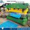 High Speed Tile Forming Type Machine For Roofing , Automatic Metal Glazed Steel Step Roof Tile Roll Forming Machine