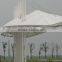 Tensile fabric architecture Roofing system with umbrella cover Chukah PTFE fabric