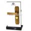 TRI-CIRCLE zinc alloy lever door lock and handle,lever handle door lock set