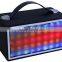 custom stereo portable wooden led light speaker