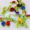 Beautiful Mini Artificial Handmade Fake Ribbon Rose Flower for Crafts