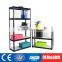 Light duty metal storage shelf for warehouse