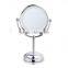 Double-Sided Makeup Mirror with LED Light , double led mirror , led table mirror