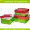 Rigid Cardboard Storage Gift Box for tissue/pen/notes and accessories