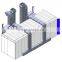JF used truck spray booth for sale / used painting booth / industrial painting baking room