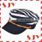Fashion white stripe sailor captain hat, sailor hats for babies