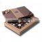 Best chocolate packaging box with plastic tray and ribbon
