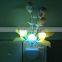 BBY-1503W2 LED mushroom colorful night light with sensor