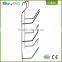 201 Stainless Steel Wall Cabinet Door Hanging Pot Lid Rack Holder Organizer