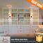 Factory Price Teak Wood Bookcase With Study Table
