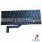 High-quality 100%New IT version Replacement keyboard for rMBP Pro retina A1398 Italy Italian keyboard