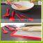 5 Piece Dishwasher Safe Silicone Kitchen Baking Utensil Set - Spatula, Spoon, Basting Brush, Egg Whisk, and Slotted Turner