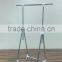 Extendable Single bar clothes hanging stand Garment Rack