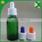 trade assurance 50ml colored glass dropper bottle for eliquid oil