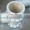 Abrasion Resistant Alumina Ceramic Lined T-pipe