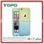 360 degree Full cover protective hard PC shockproof cell phone Gradient Color case with tempered glass for iphone 6 6s plus