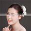 MYLOVE Wedding Bridal Hair Accessories Flower Hair Comb,Rhinestone Crystals MLF124