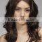 Half hand-tied and half machine-made front lace wigs for black women