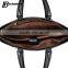 black crossbody messenger handbag business tote bag for men