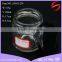 100ml small round glass jam jar with lid