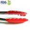 wholesale 4 different size silicone kitchen food tongs