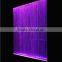 Customized acceptable colors changing fiber optic lighting curtain with sparkle fiber cables