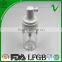 250ml cylinder empty foam pump plastic bottle for cosmetic