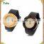High quality custom logo nylon strap italy style wood watch with Japan movement for men and women