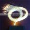 Low loss 3*0.75mm sparkle plastic fiber optic