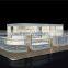 China made wooden jewelry accessories sunglasses display cabient showcase for shopping mall