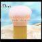 Beauty pink Kabuki Brush Square Shape Handle Cosmetic Powder Brush