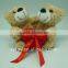 Colorful stuffed valentine plush love bear gift