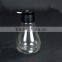 Glass seasoning bottle with 304 stainless steel cover