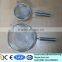 KFC serving stainless steel baskets mini fried cesta chip strainers baskets with wood handle , stainless steel handle