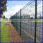 Professional triangle bend wire mesh fence for gym